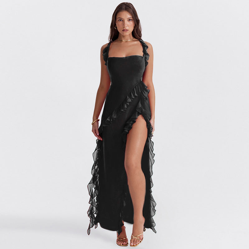 Mulberry Elegantes Maxikleid