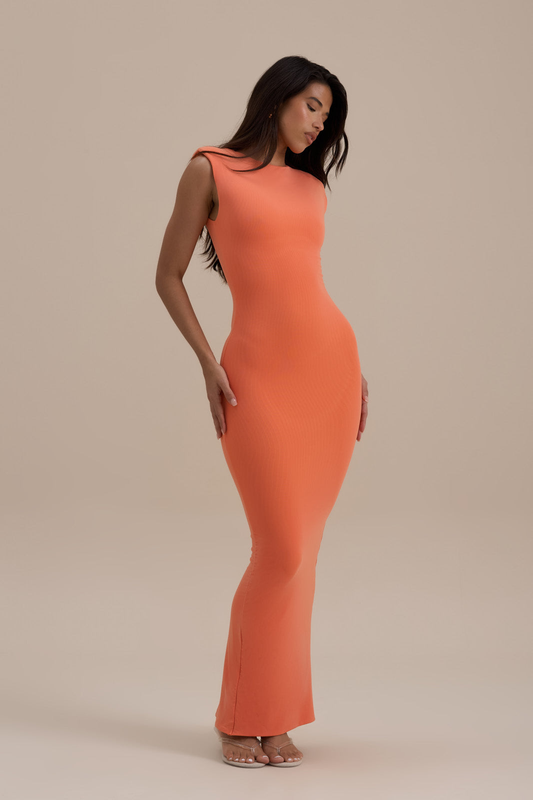 NAOMI MAXI KLEID | KORALLE