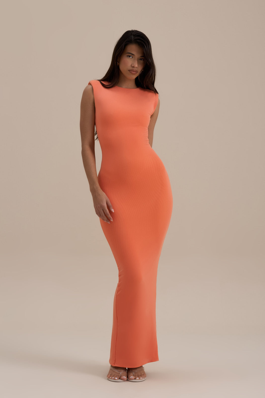 NAOMI MAXI KLEID | KORALLE