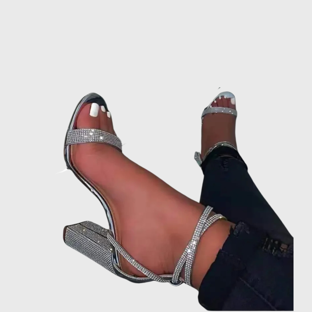 Luna | Glitzer-Sandalen