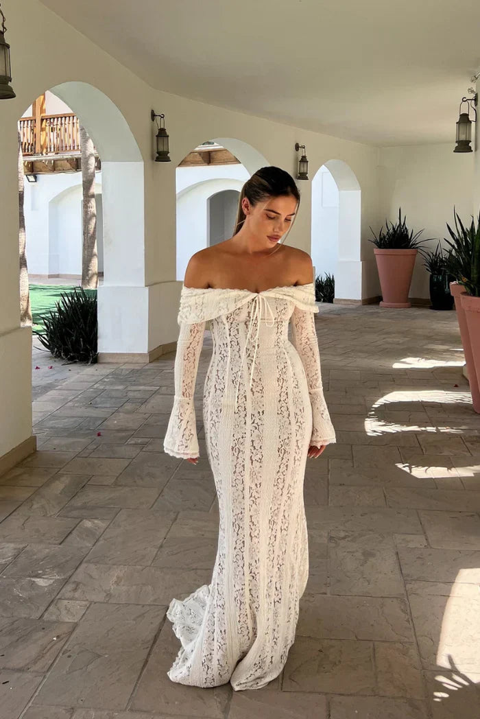Catherine Spitzen Maxikleid