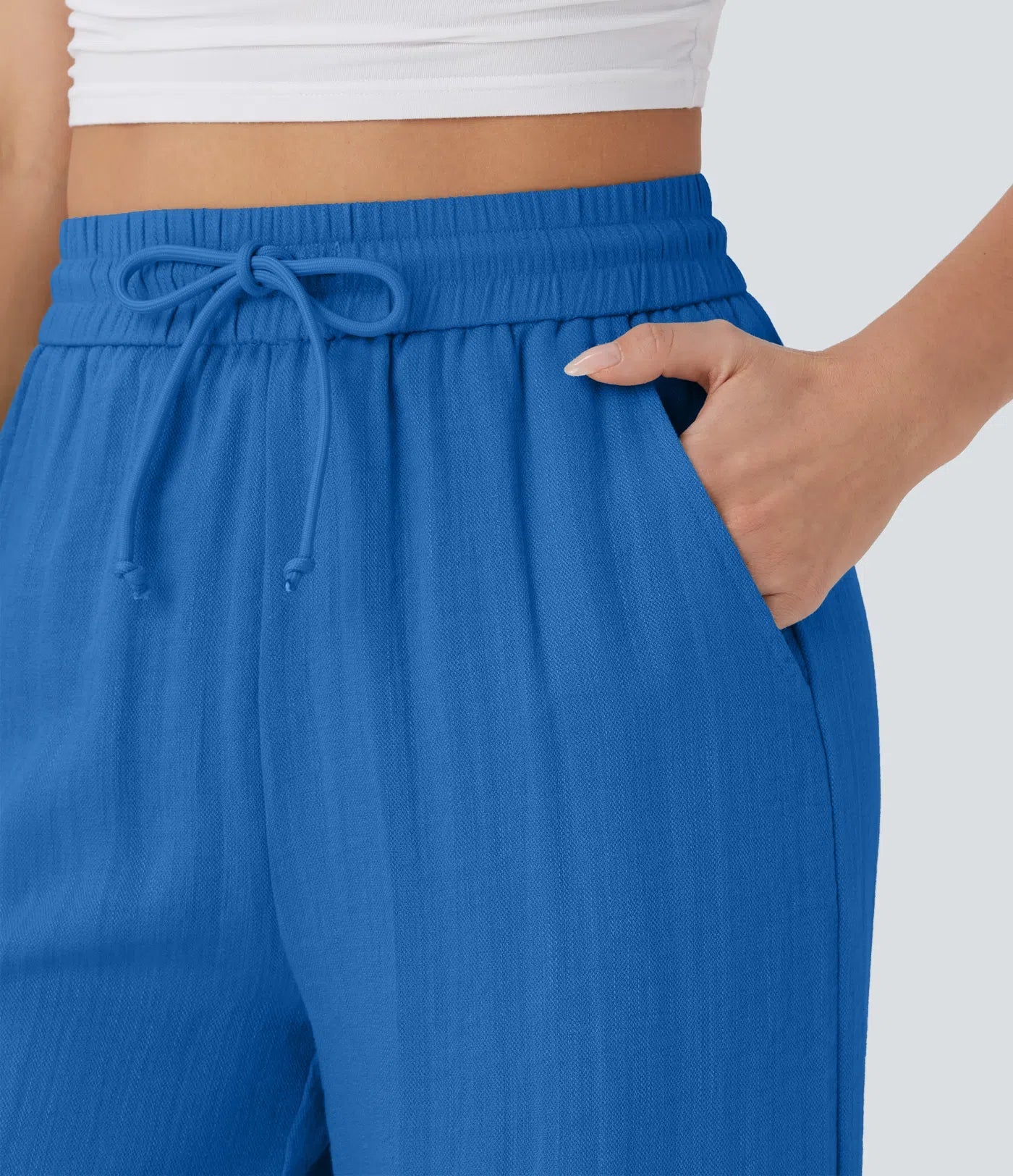 Lisa | Comfortabele Luchtige Linnen Broek met Elegante Pijpen