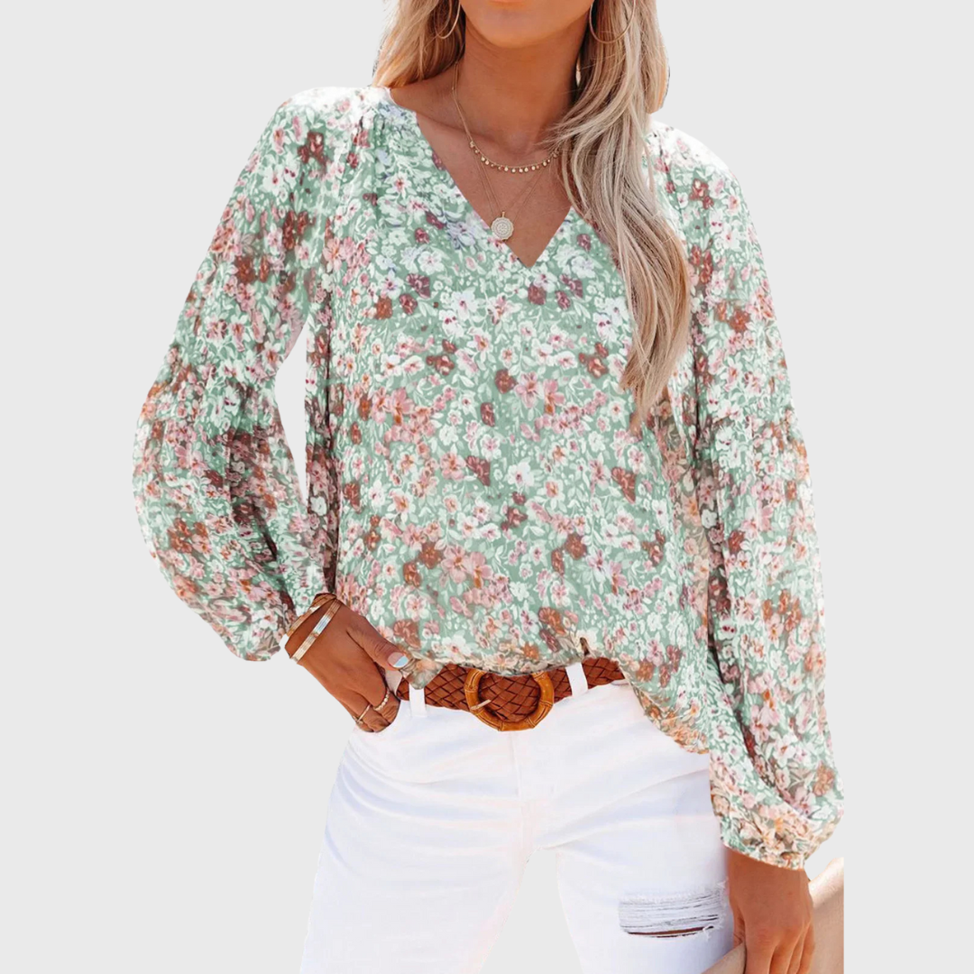 Sophie | Blumenbluse