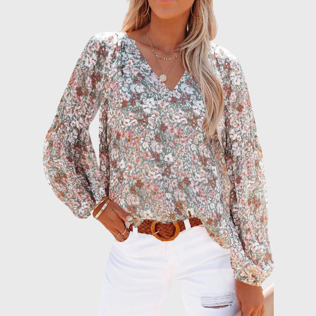 Sophie | Blumenbluse