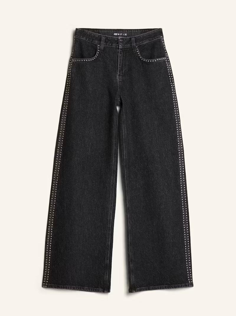 Abbie Weite Mid-Waist Jeans