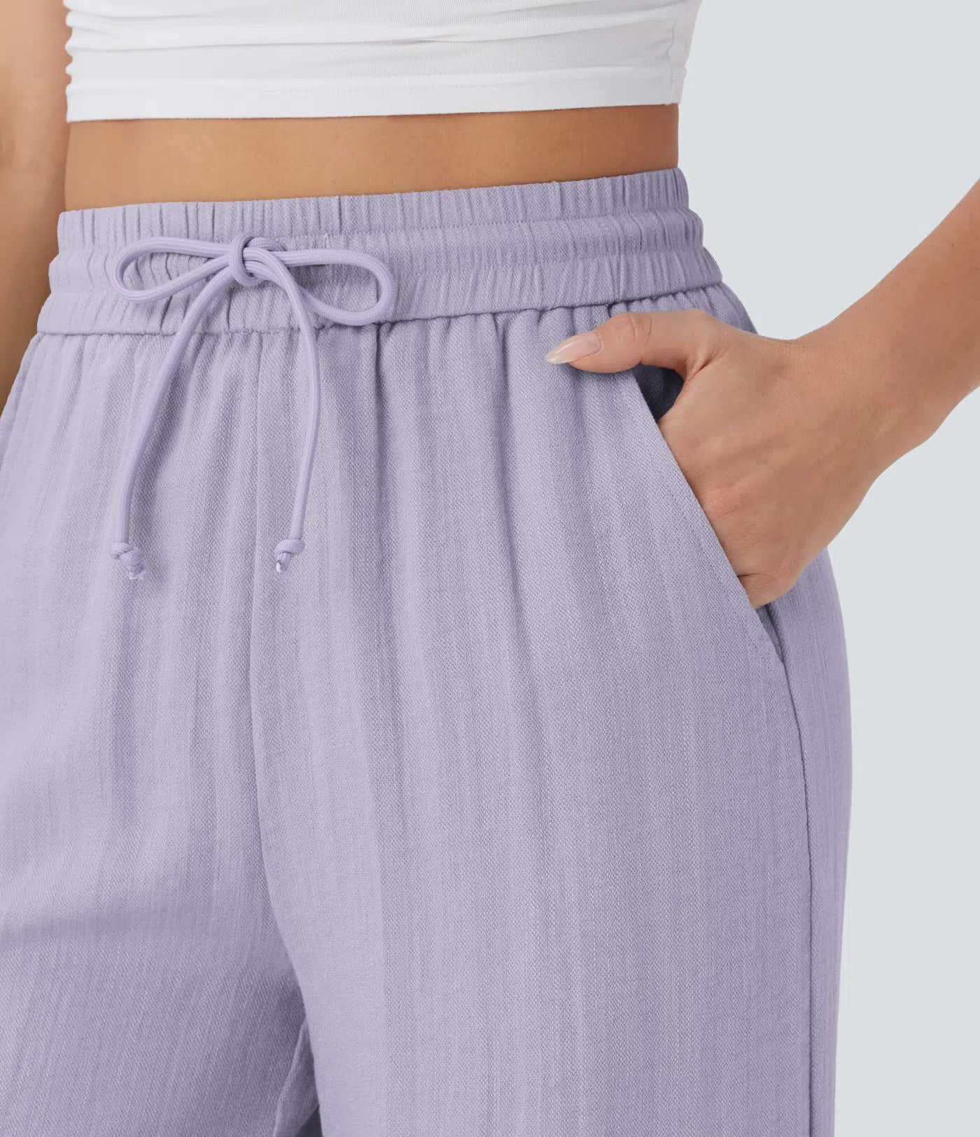 Lisa | Comfortabele Luchtige Linnen Broek met Elegante Pijpen
