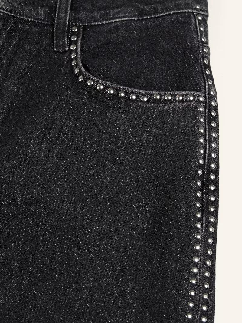 Abbie Weite Mid-Waist Jeans
