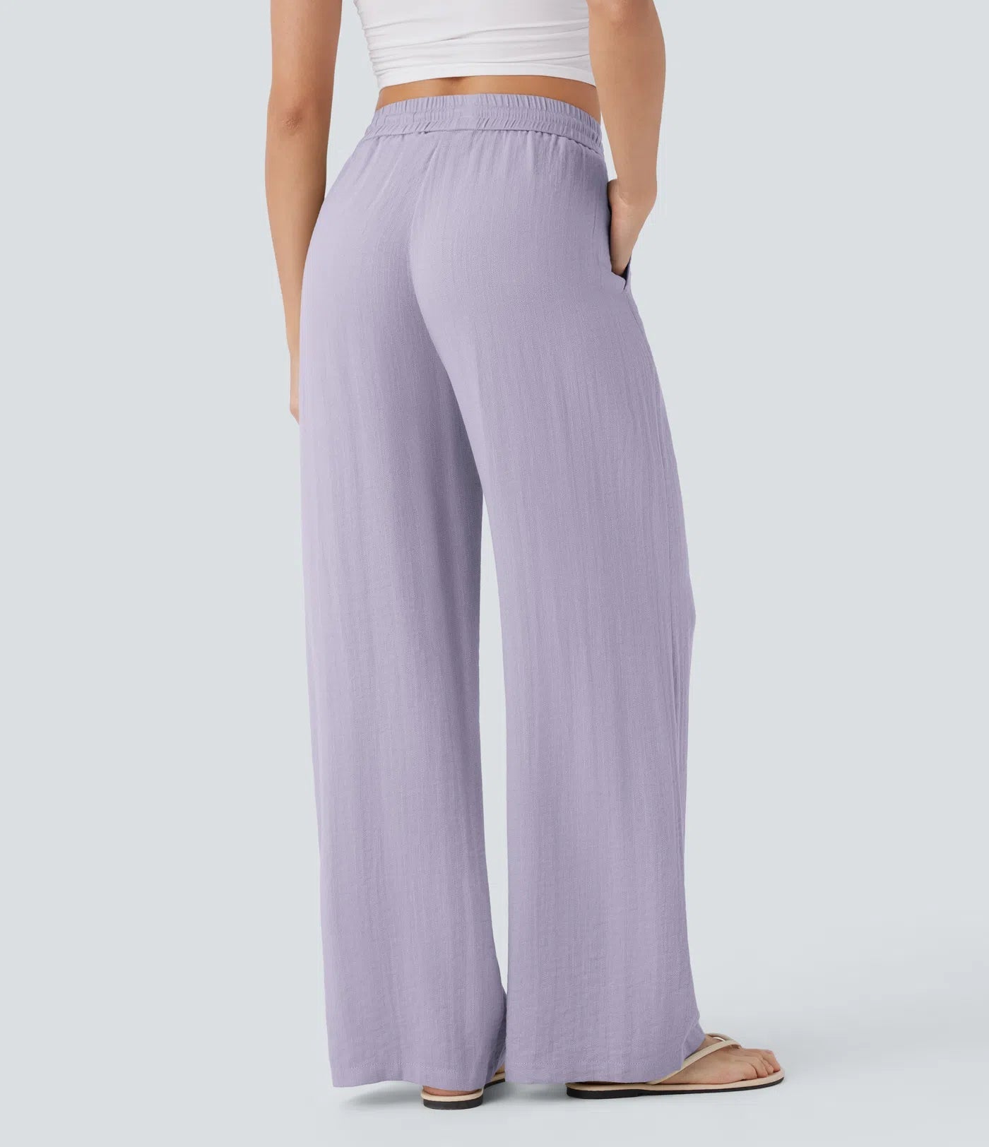 Lisa | Comfortabele Luchtige Linnen Broek met Elegante Pijpen