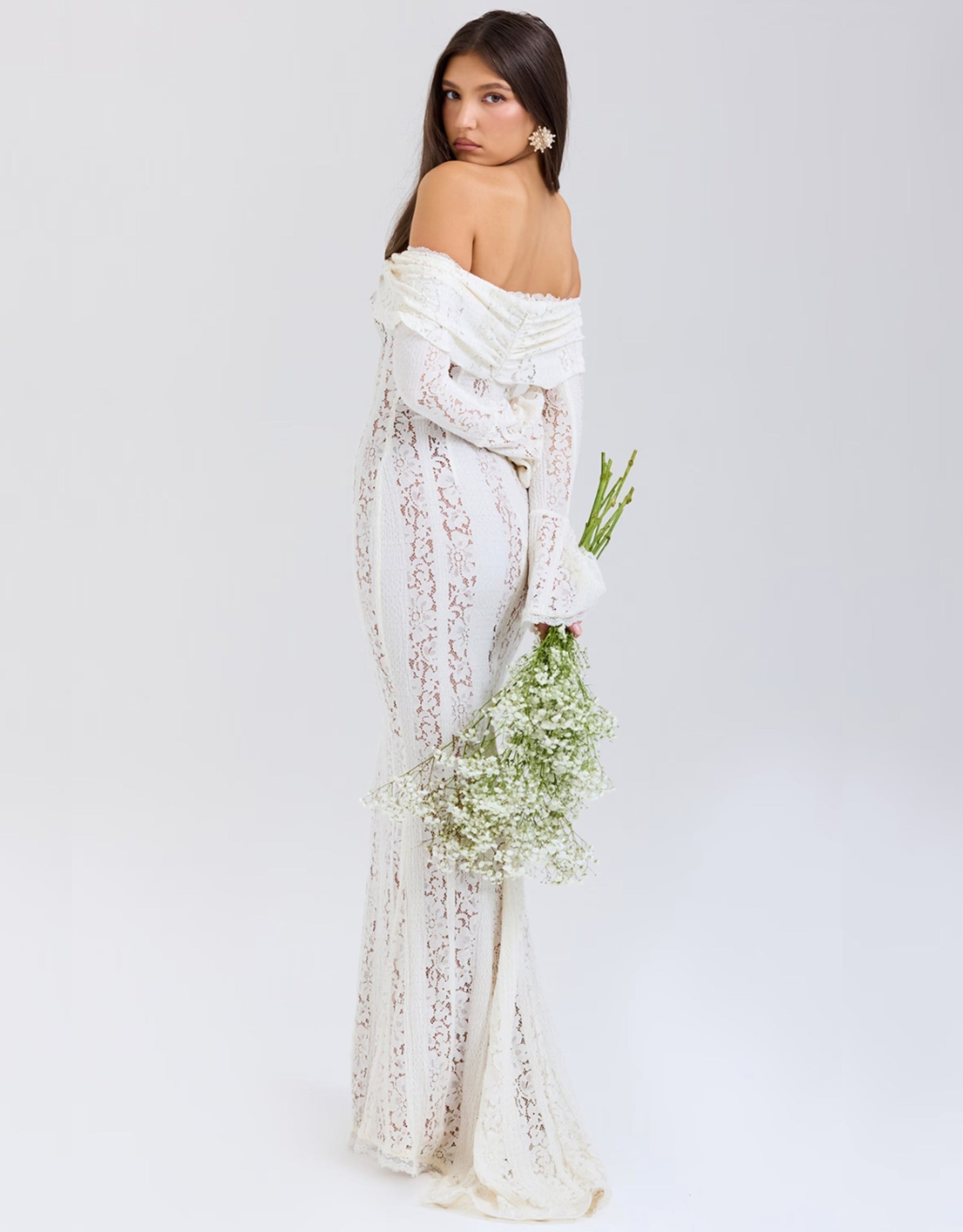 Catherine Spitzen Maxikleid