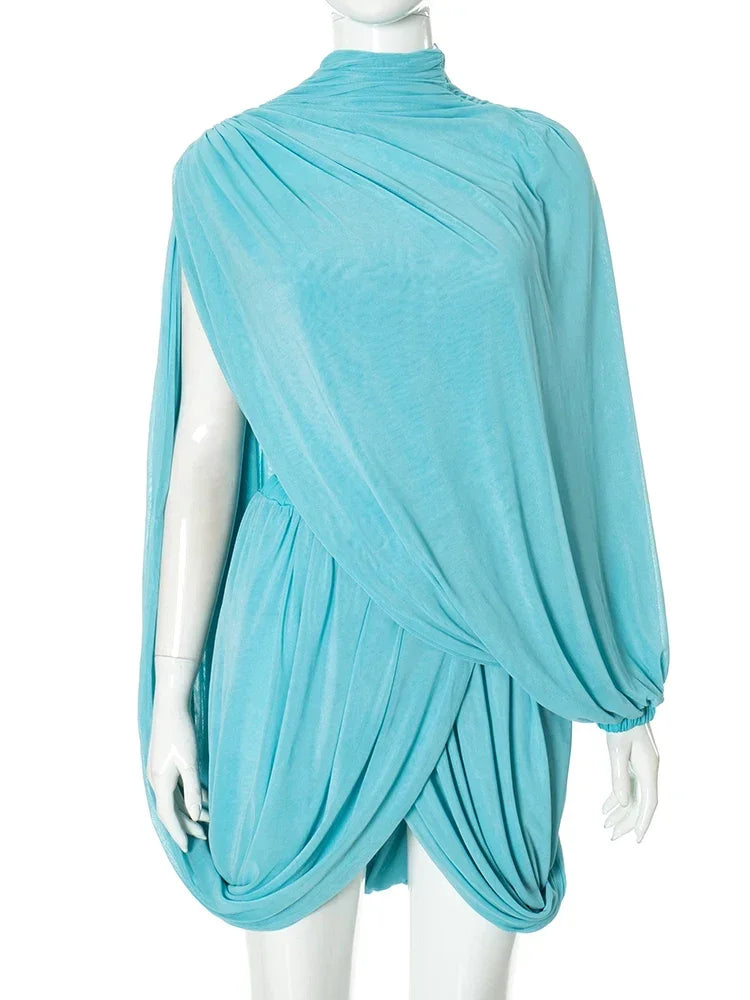 Asa Lux Hängendes Kleid Schulterfreies Elegantes Kleid