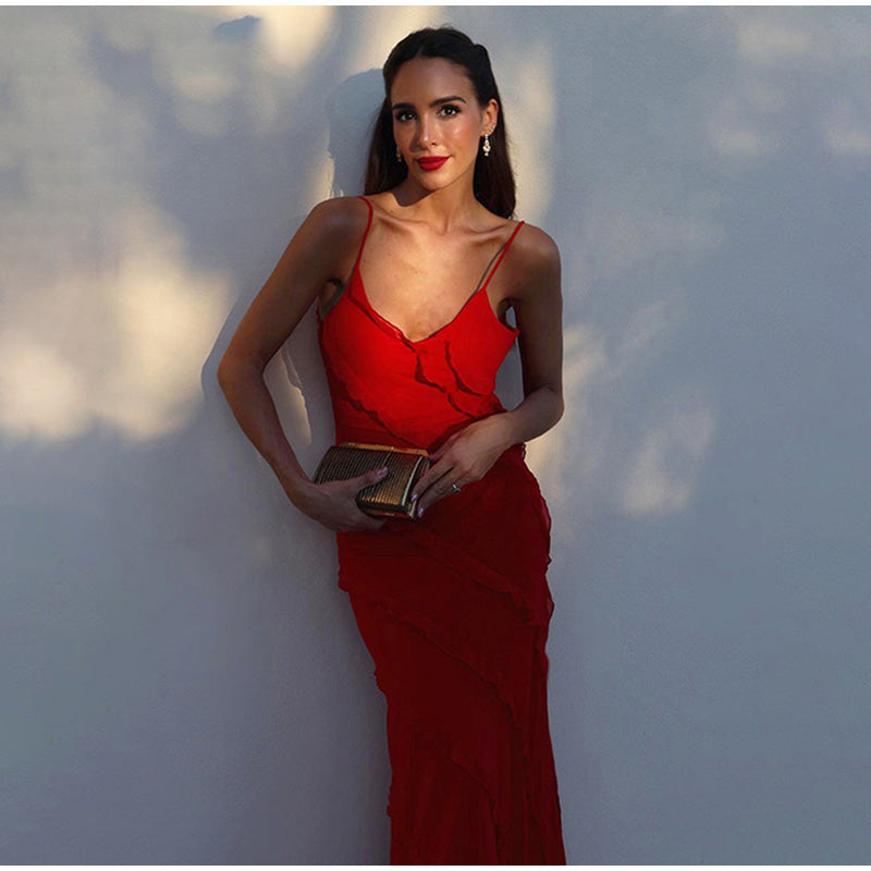 Ultra-glamouröses Kleid feminin