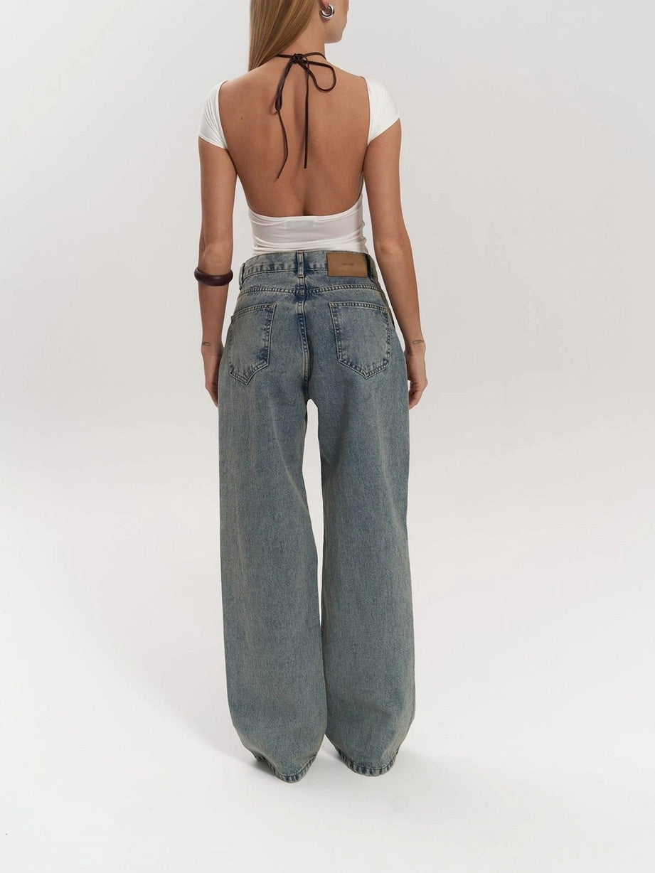 Trixie Blaue Transparente Jeans