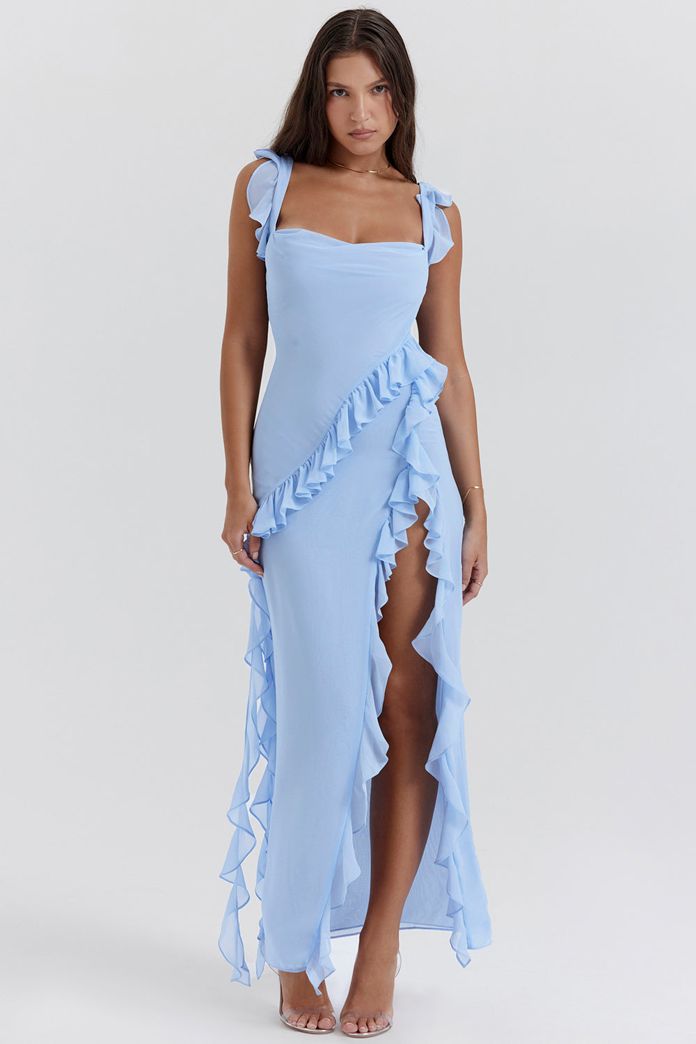 Mulberry Elegantes Maxikleid