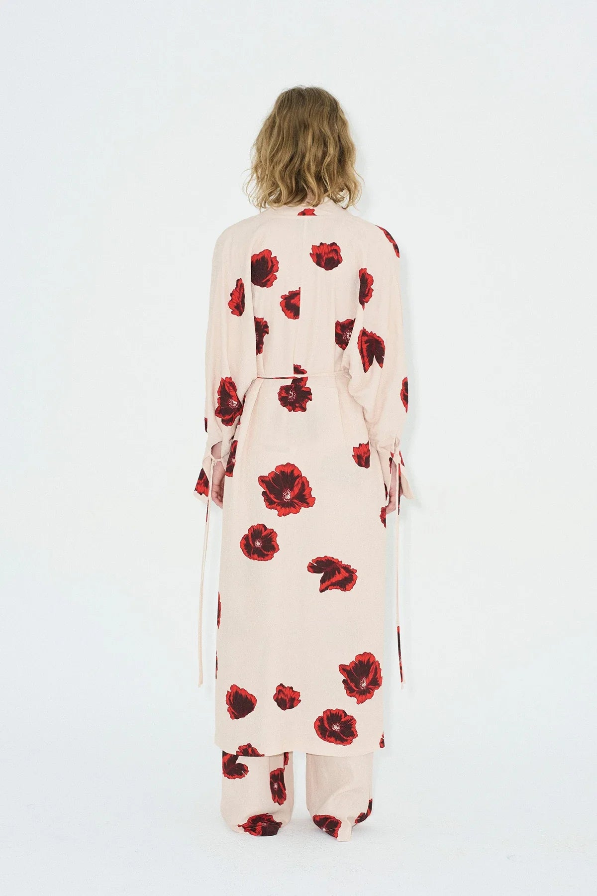 Sahara Print Kimono Kleid