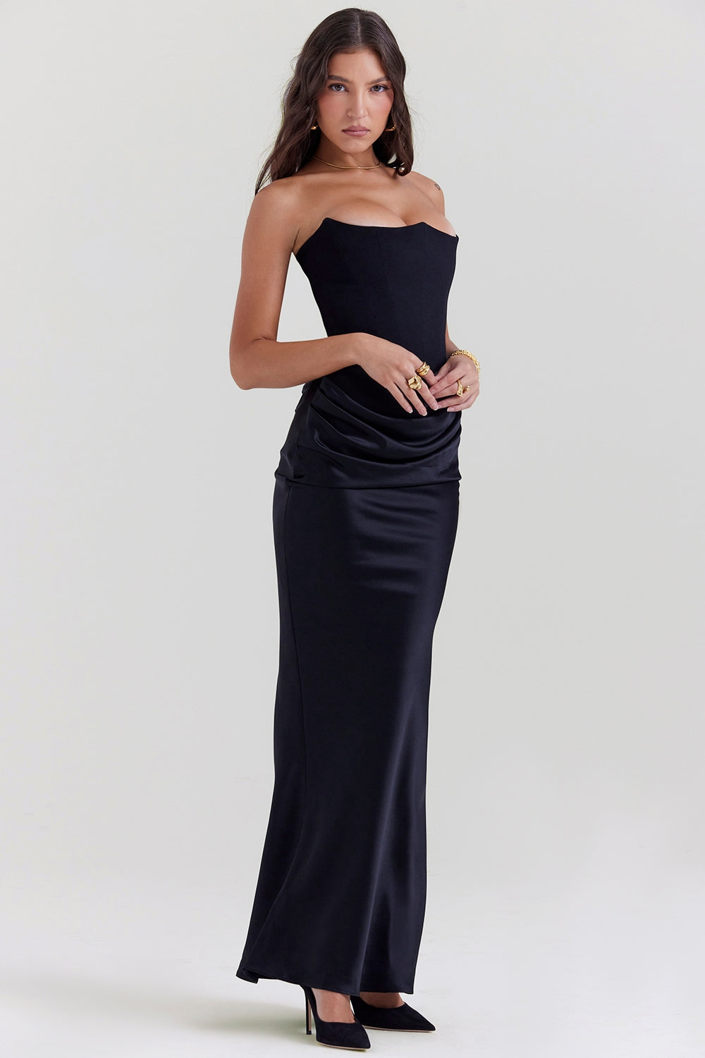 Lilly trägerloses Korsettkleid