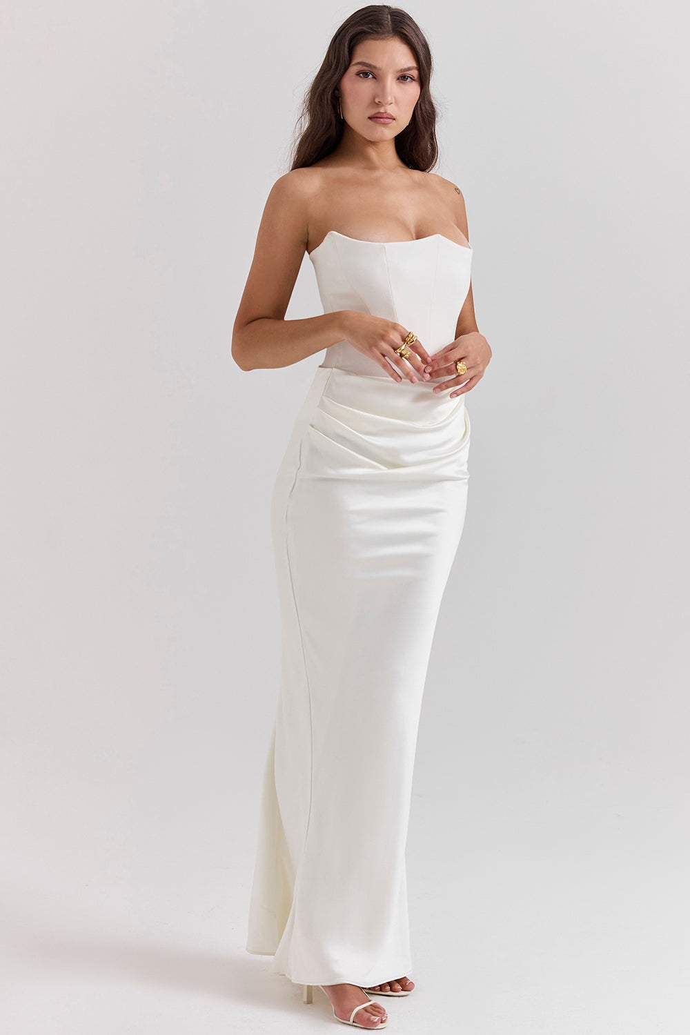 Lilly trägerloses Korsettkleid