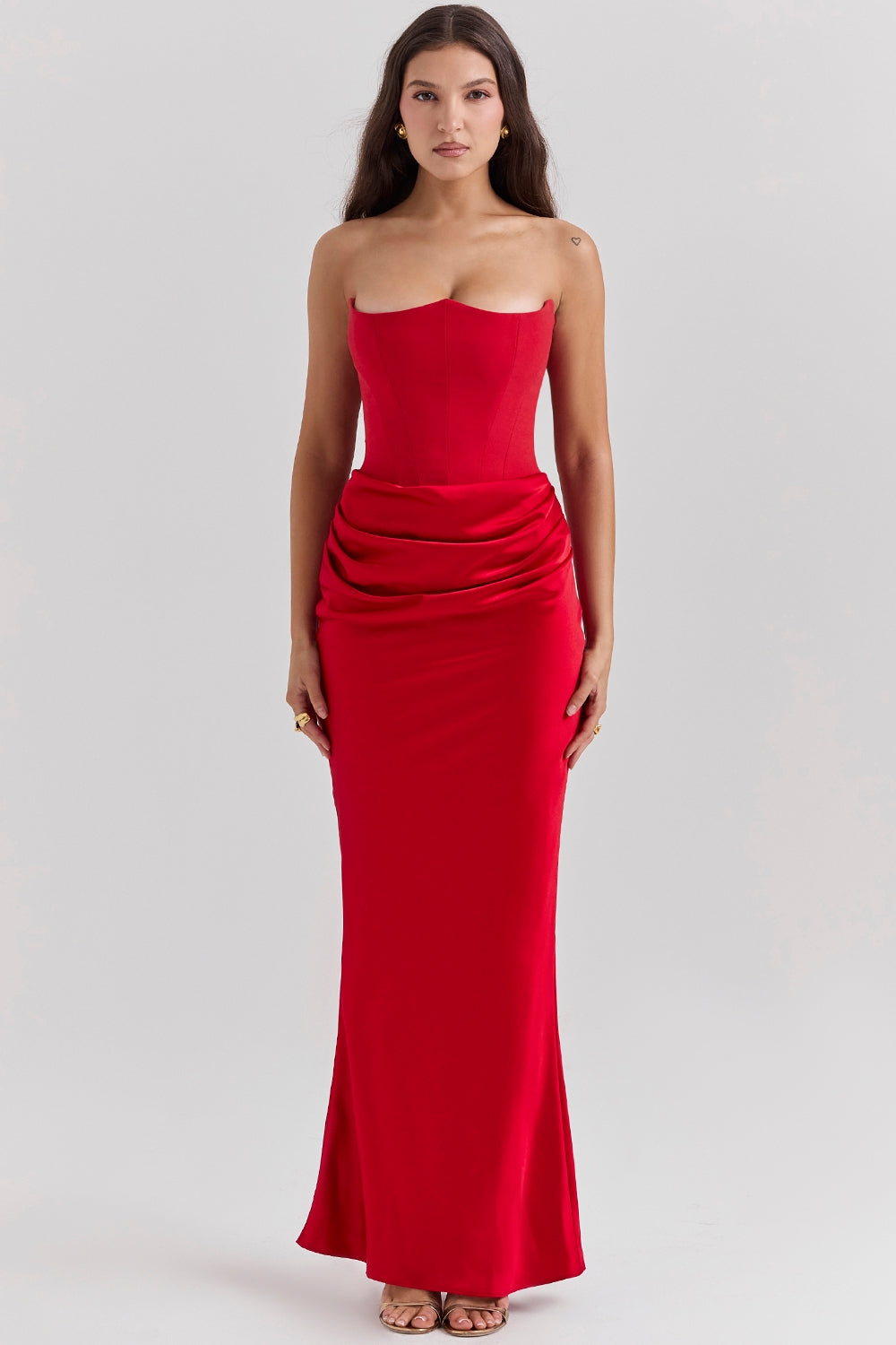 Lilly trägerloses Korsettkleid