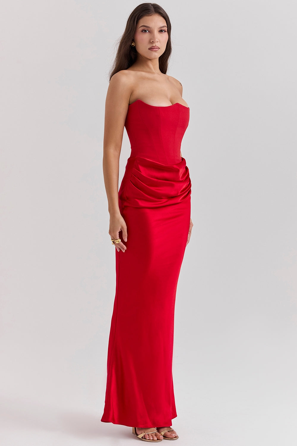 Lilly trägerloses Korsettkleid